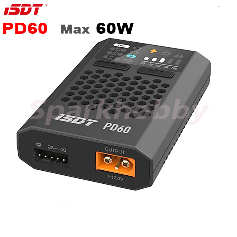 Drone Racing Charger - ISDT PD60 60W 6A Quick Smart
