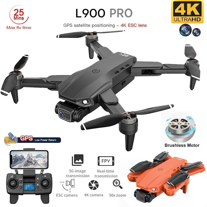 Drone Racing Camera - L900 Pro GPS Drone 4K Professional