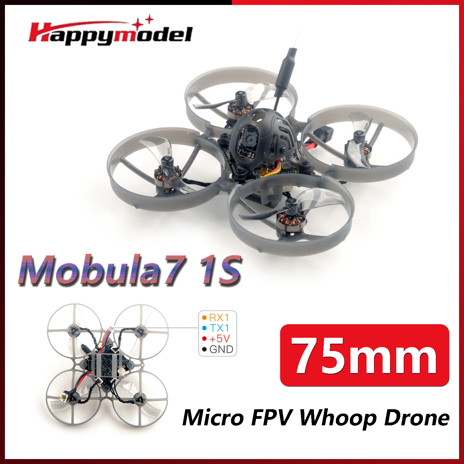 Drone Racing Charger - Happymodel Mobula7 1S 75mm Tiny Whoop