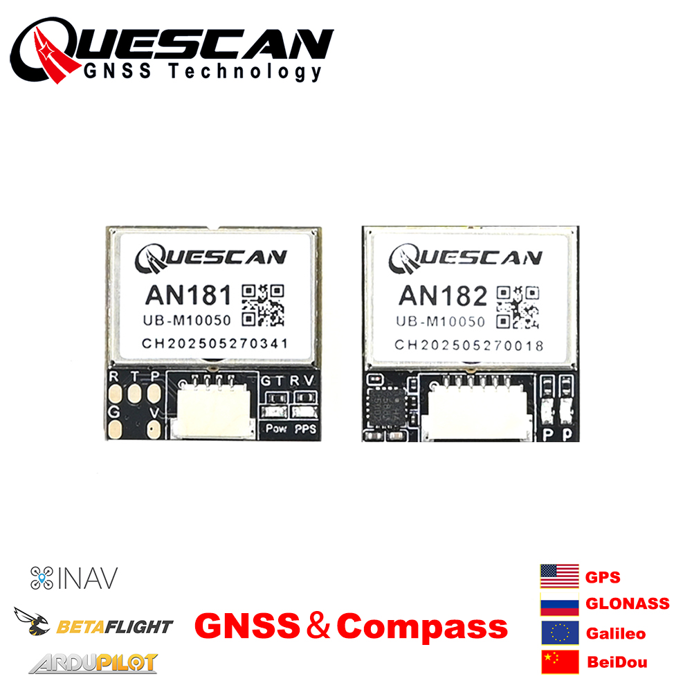 Drone Racing Flight Controller - QUESCAN 18mm M10 GPS GNSS Module