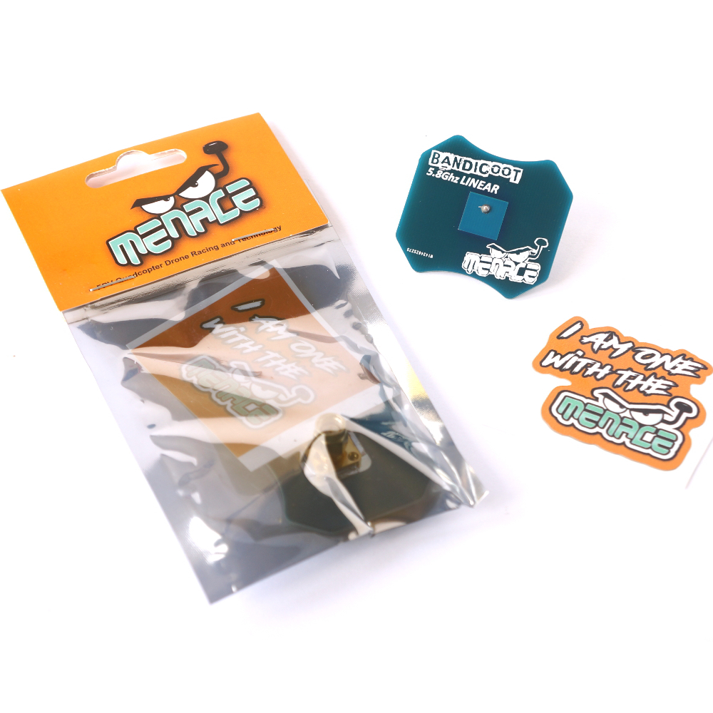 Drone Racing Goggles - MenaceRC Bandicoot 5.8GHz Linear FPV Receiving