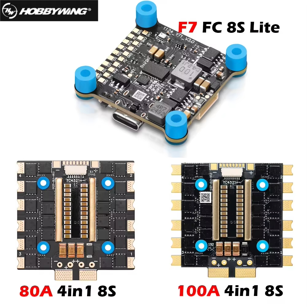 Drone Racing Esc - HobbyWing XRotor 80A 100A 4in1 8S