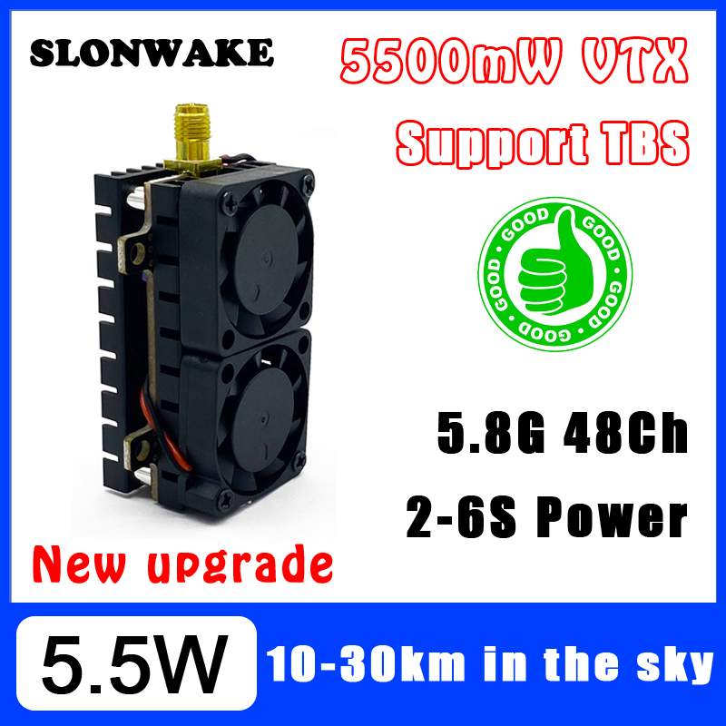 Drone Racing Vtx - Long Range 5.8GHz 5.5W Video Transmitter