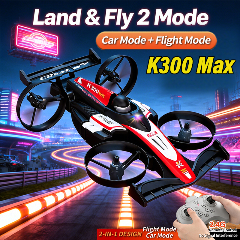 Drone Racing Charger - Mini RC Flying Car Transformable 2