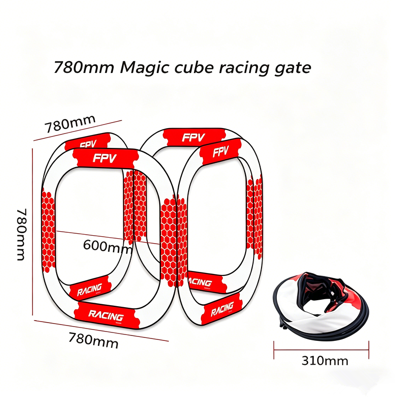 Drone Racing Flag - LDARC 780x780mm Pop-Up FPV Racing Gate,
