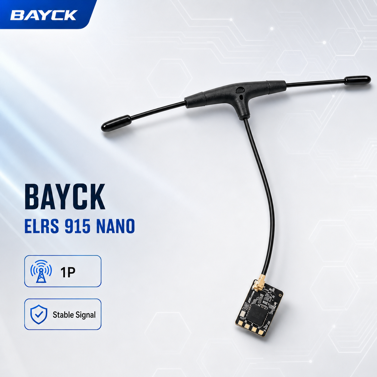 Drone Racing Antenna - BAYCK ELRS 915 Nano ELRS Receiver