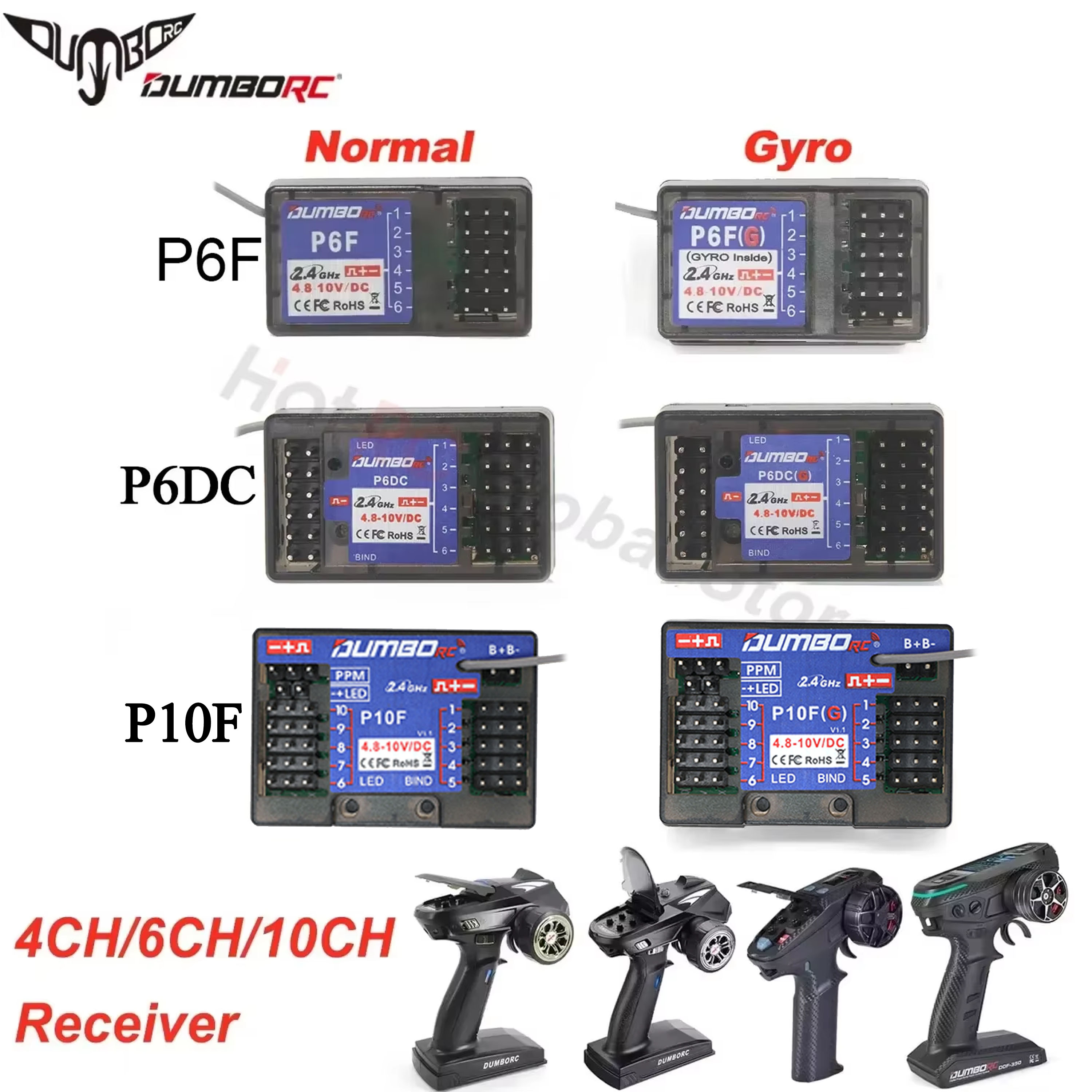 DUMBORC P6FG X10FG X6DC P4FMG  - Drone Racing Receiver review and price