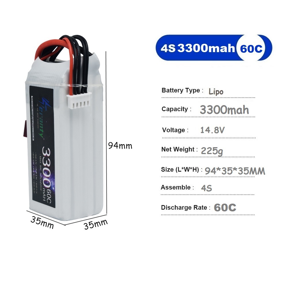 LiPo Rechargeable Battery 4S 3 - Drone Racing Battery review and price