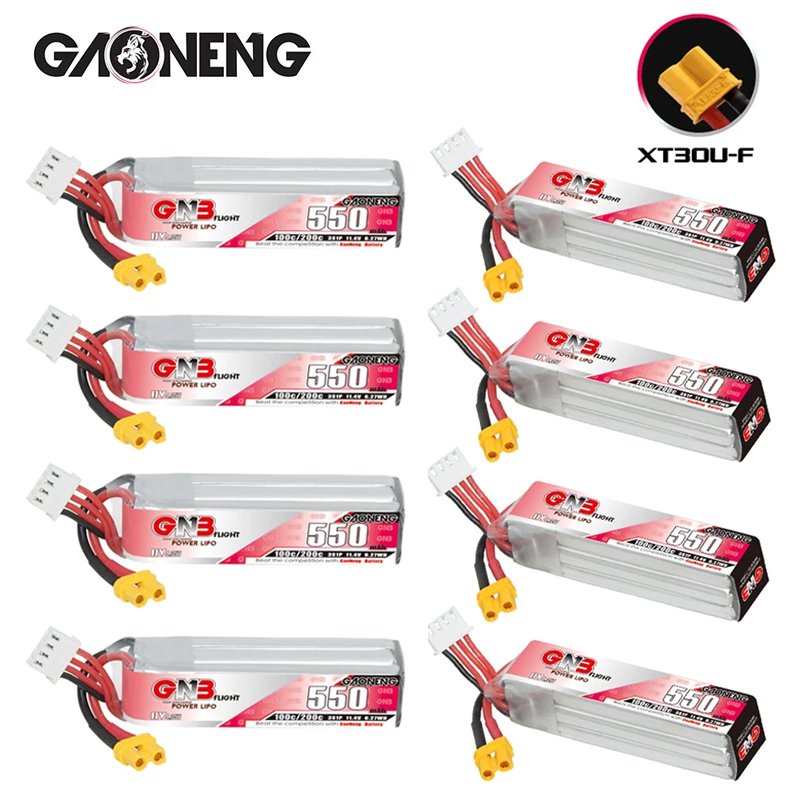 GNB HV 11.4V 550mAh 100C/200C  - Drone Racing Battery review and price