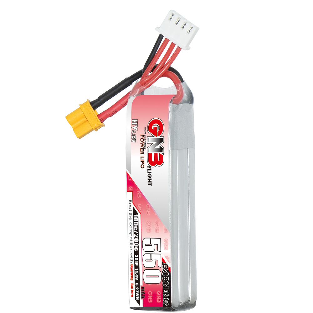 GNB HV 11.4V 550mAh 100C/200C  - Drone Racing Battery review and price