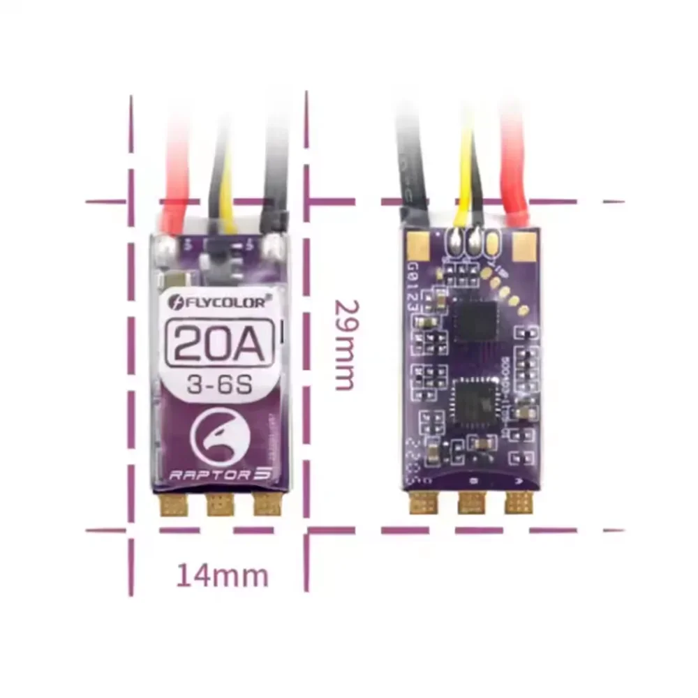 FLYCOLOR Raptor 5 20A 35A 45A  - Drone Racing Esc review and price