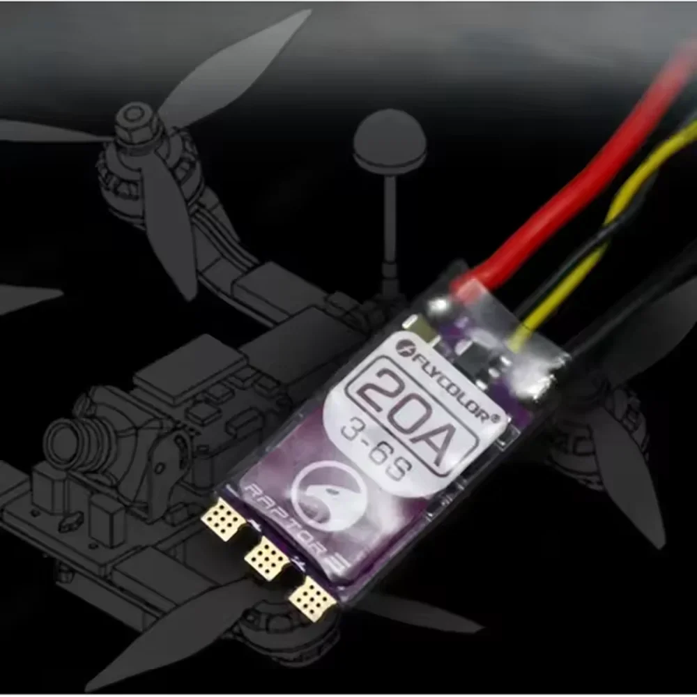 FLYCOLOR Raptor 5 20A 35A 45A  - Drone Racing Esc review and price