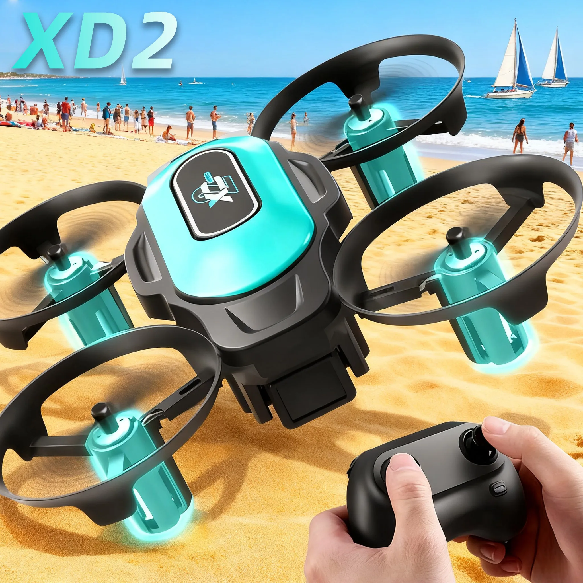 XD2 Mini Drone, 360° Stunt Fli - Drone Racing Camera review and price