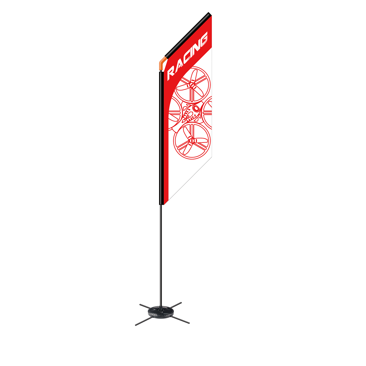 560mm FPV Racer Flag Drone Qua - Drone Racing Gate review and price