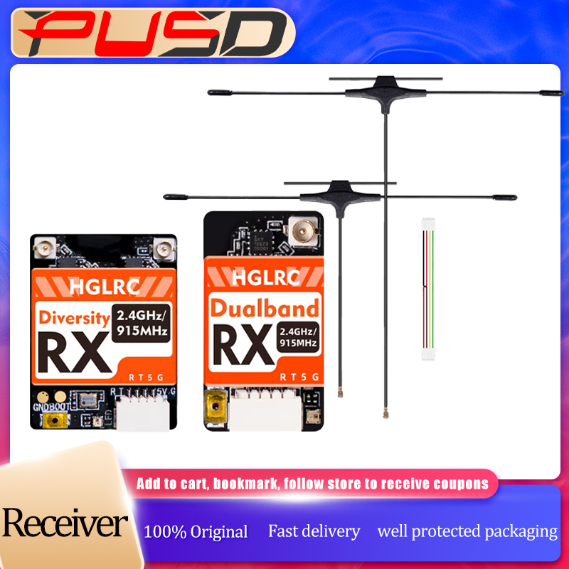 HGLRC Dual-band True Diversity - Drone Racing Receiver review and price
