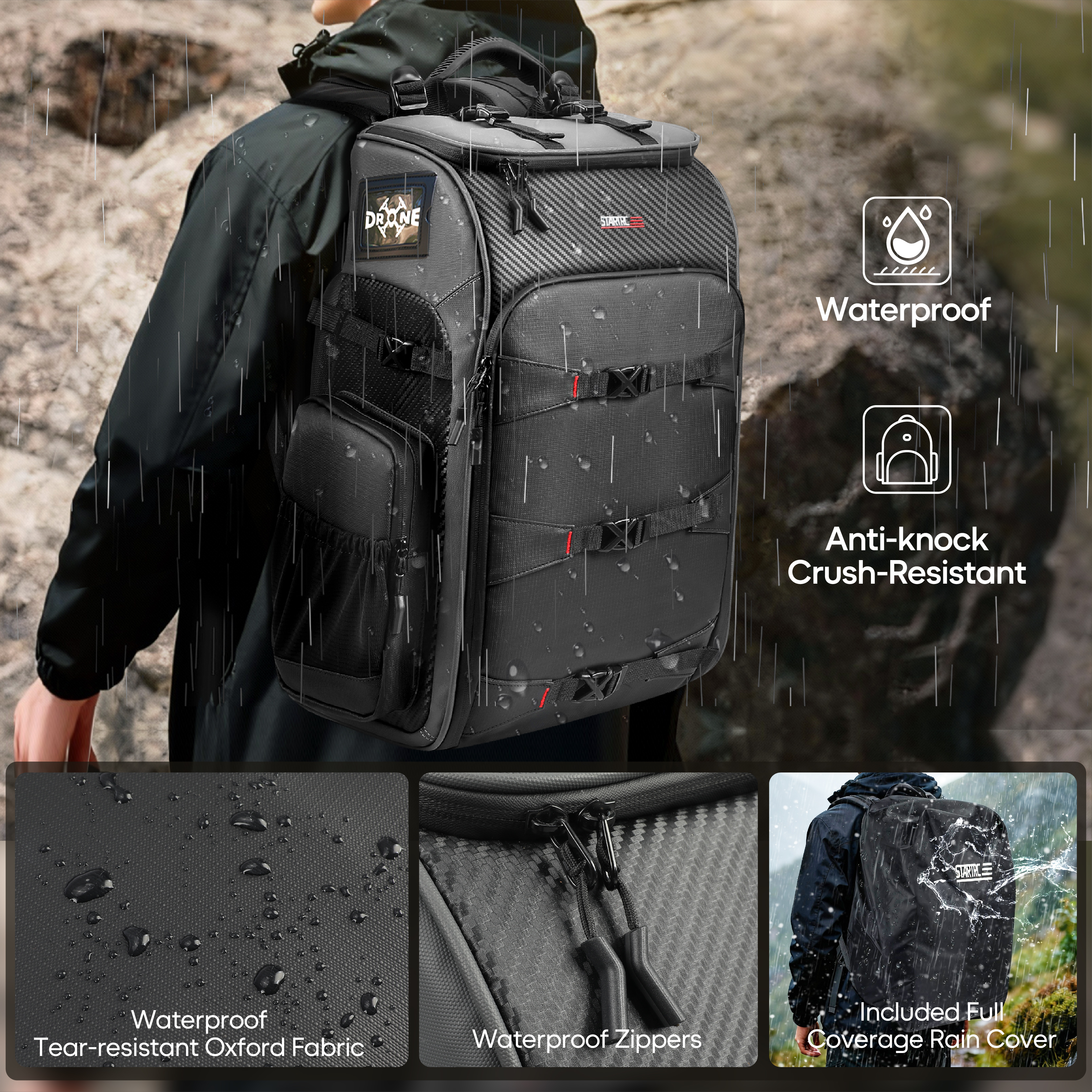 FPV Drone Backpack 40L Profess - Drone Racing Goggles review and price