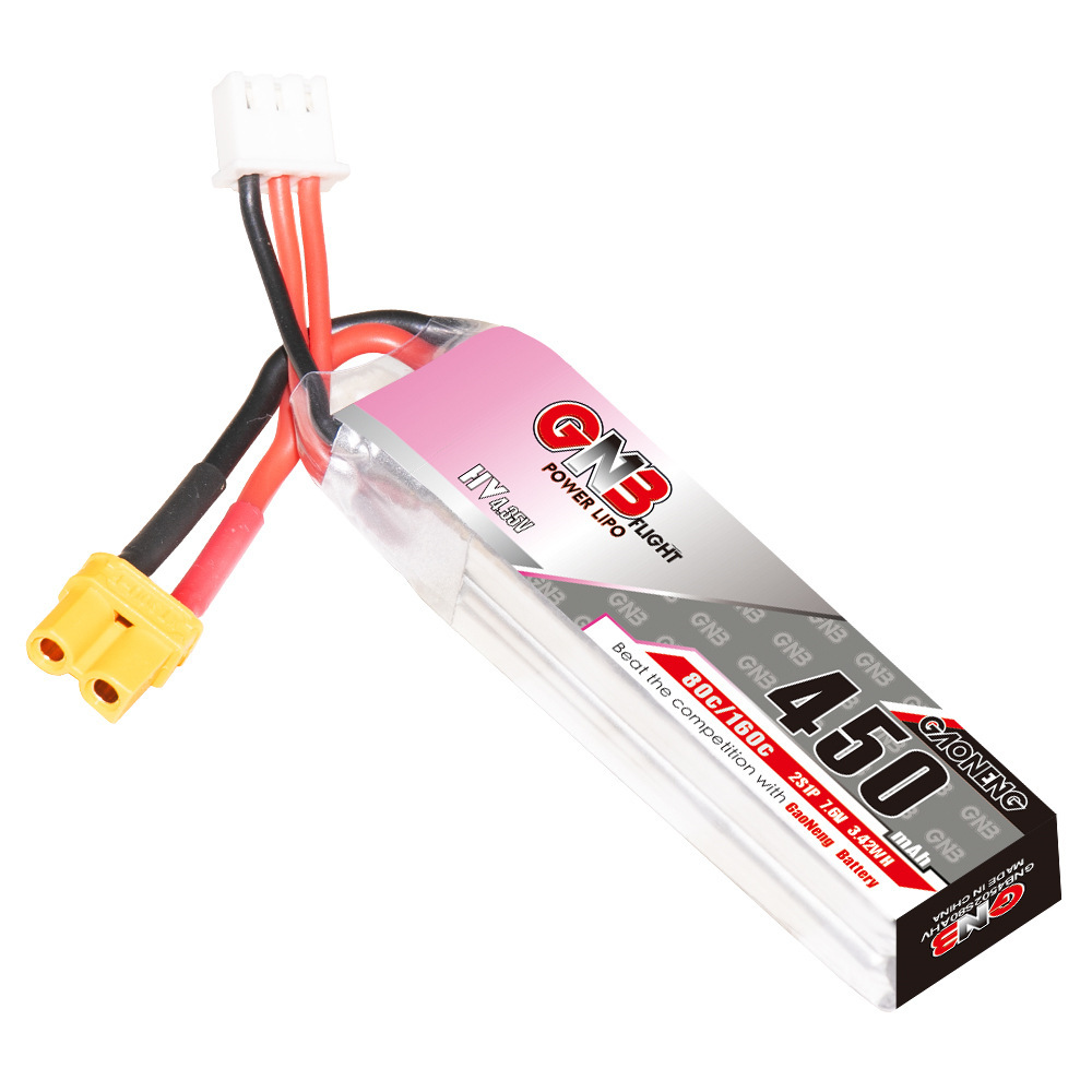 GNB LiPo Battery HV 2S 7.6V 45 - Drone Racing Battery review and price