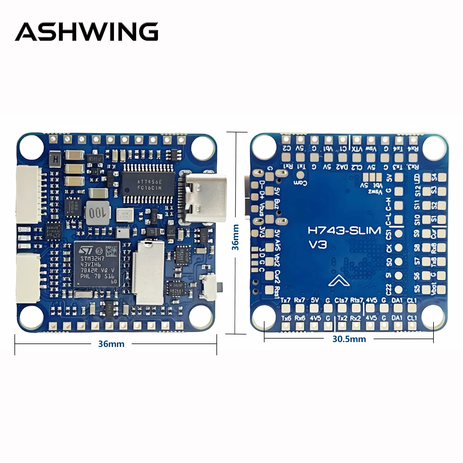 H743-SLIM V3 Flight Controller - Drone Racing Flight Controller review and price