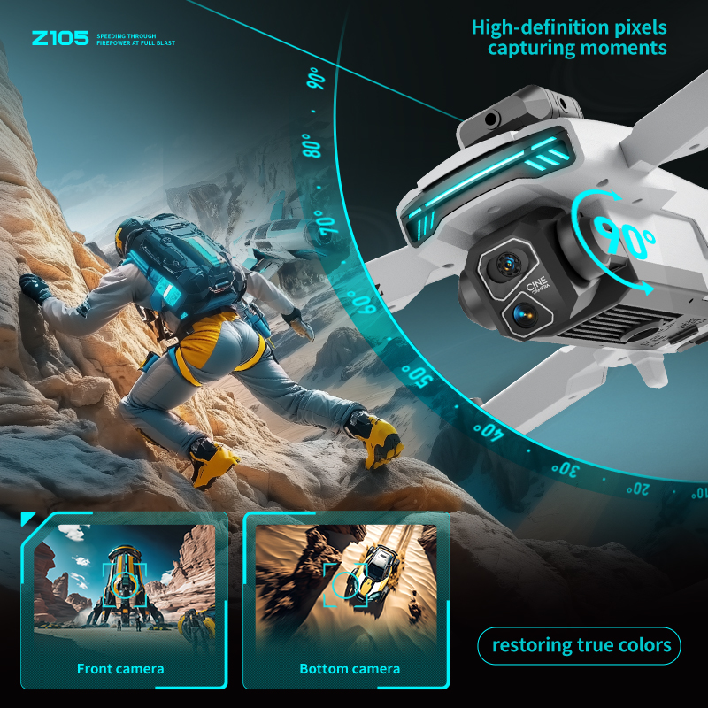 New Z105 RC Drone 8K Professio - Drone Racing Charger review and price