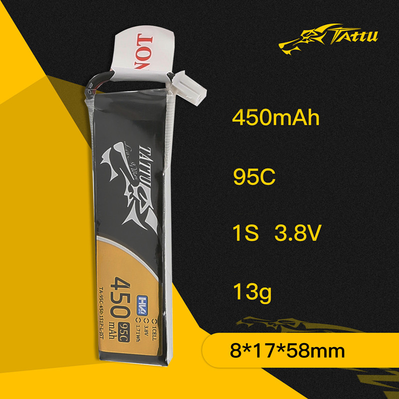 3Pcs NEW TATTU 450/500/550mAh  - Drone Racing Battery review and price