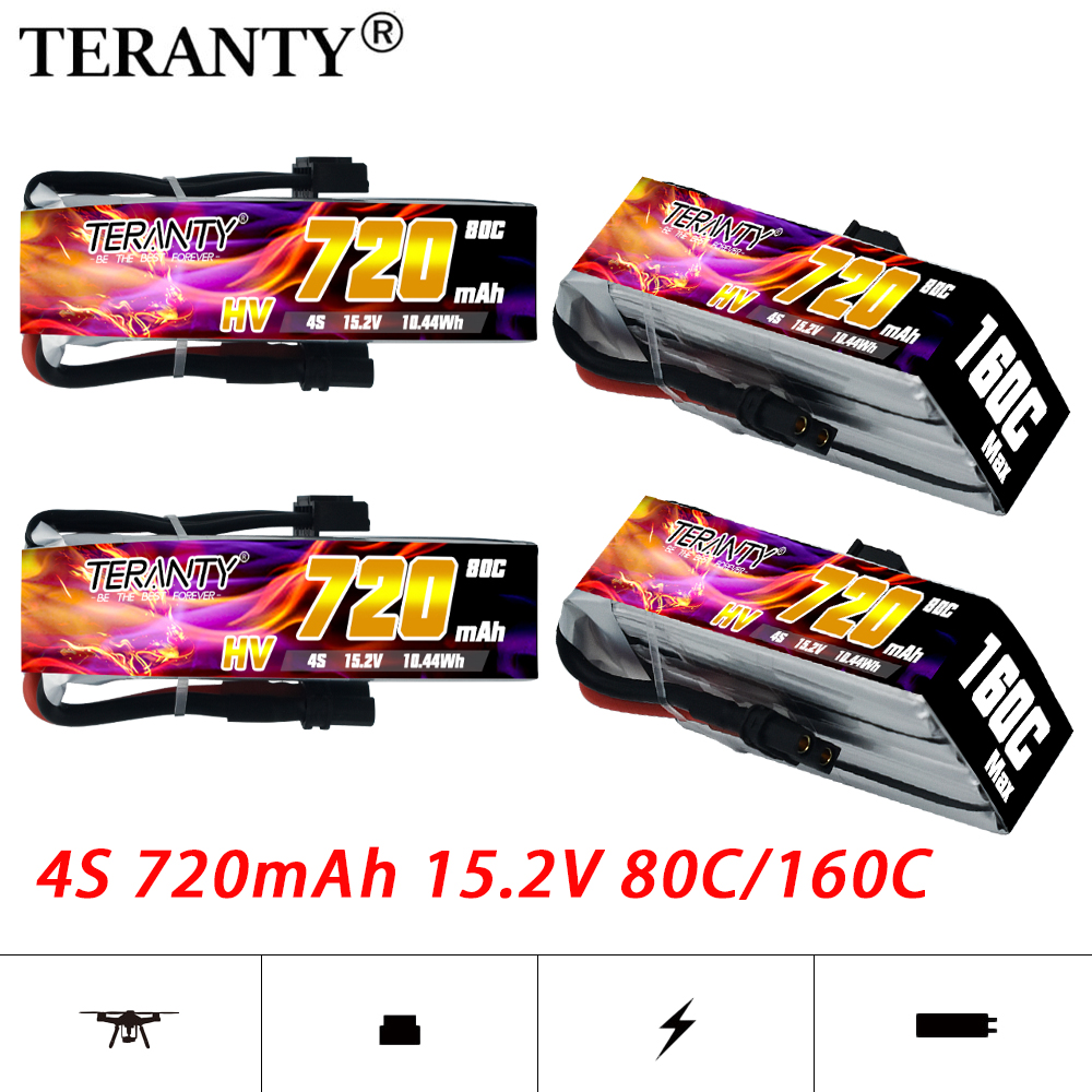 TERANTY 720mAh 4S 15.2V HV Lip - Drone Racing Battery review and price