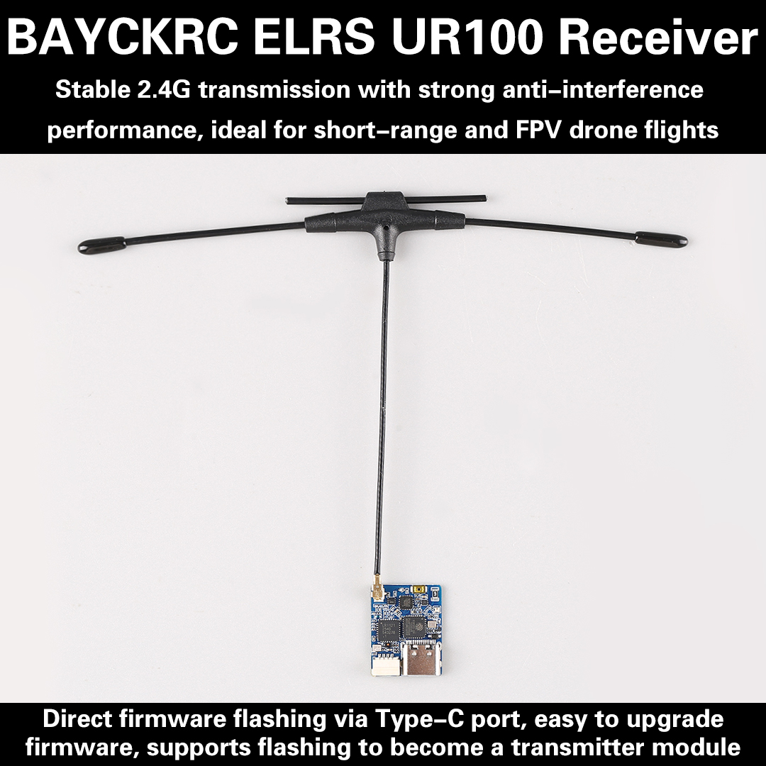 BAYCKRC UR100 ExpressLRS Dual  - Drone Racing Frame review and price