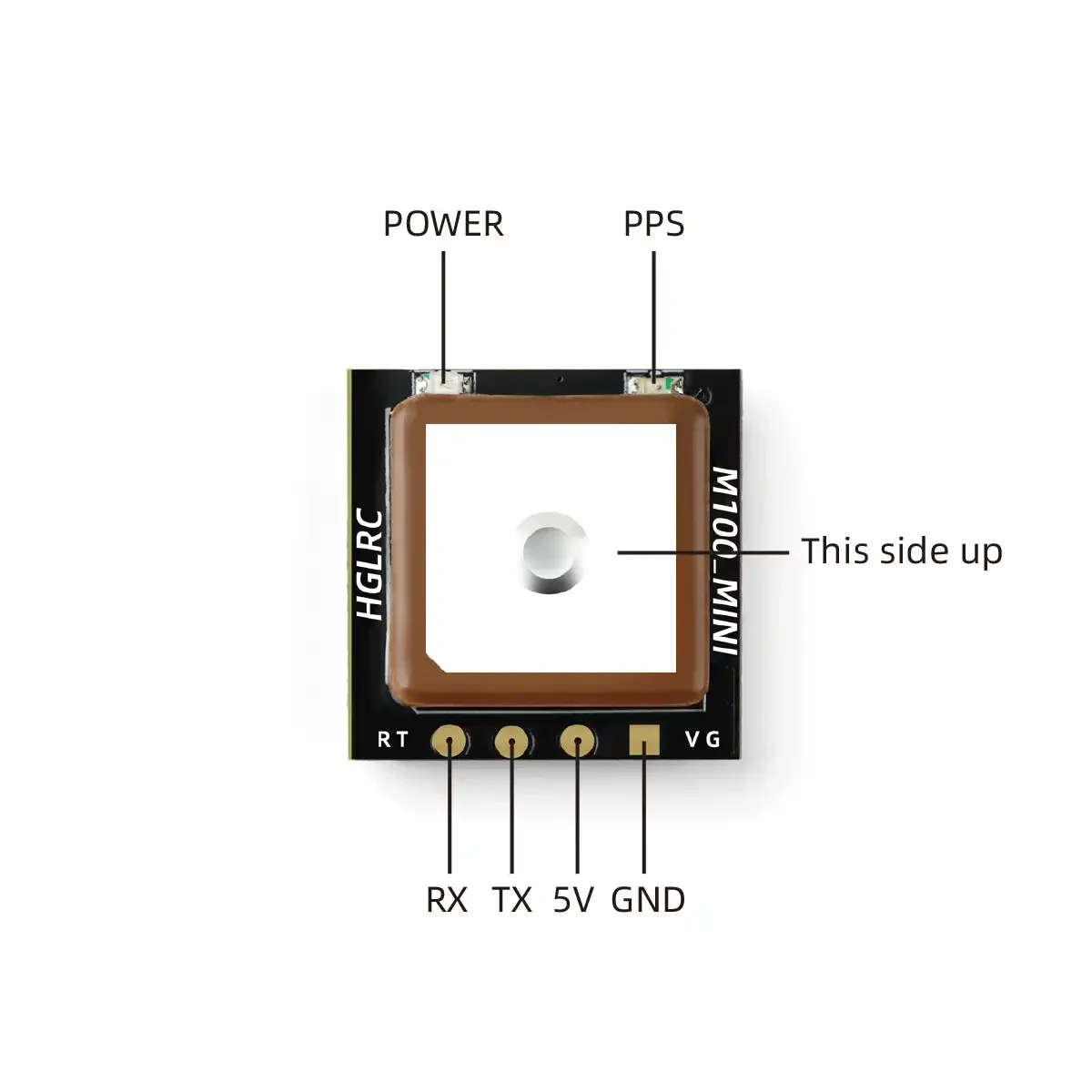 HGLRC M100 Mini GPS Module M10 - Drone Racing Antenna review and price
