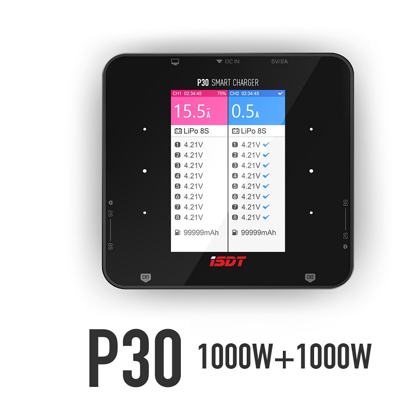ISDT P30 Dual Balance Charger  - Drone Racing Charger review and price