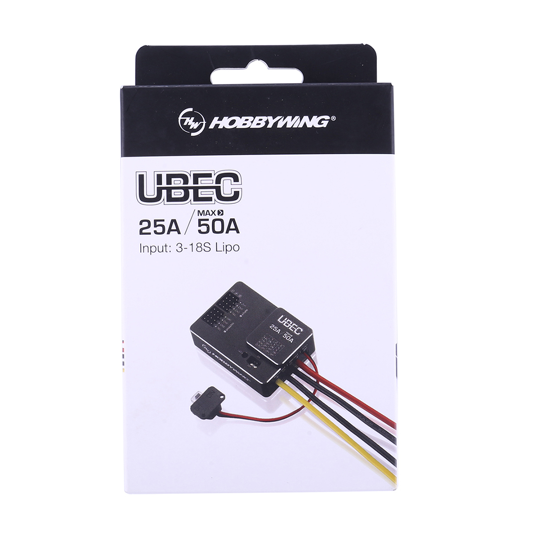Hobbywing UBEC 25A HV 3-18S Mo - Drone Racing Esc review and price