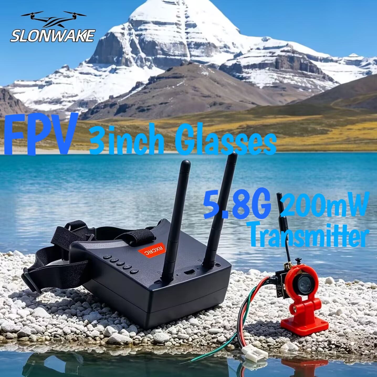 SLONWAKE 5.8G Analog VTX Trans - Drone Racing Camera review and price