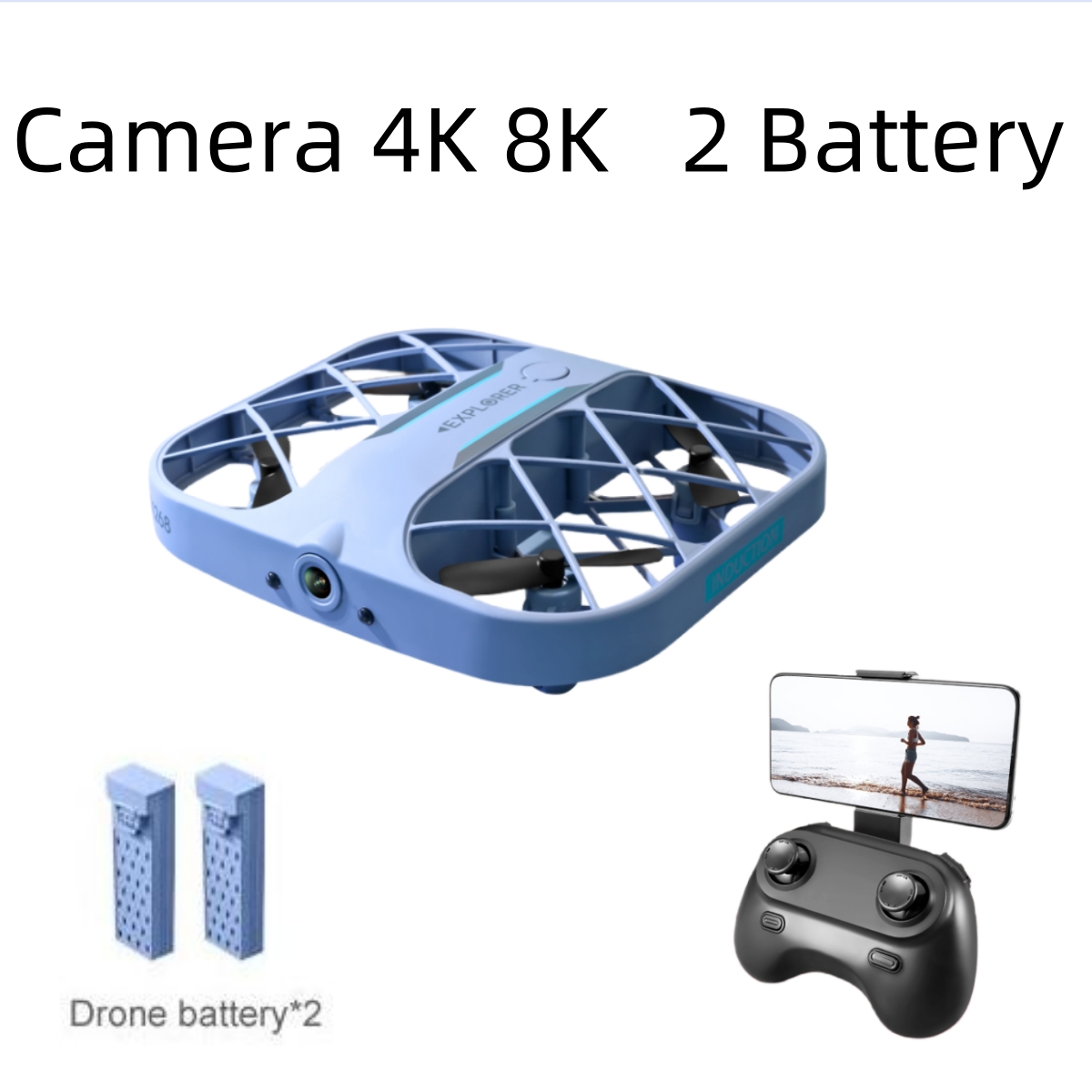 JJRC H107 FPV RC Drone with 2  - Drone Racing Camera review and price